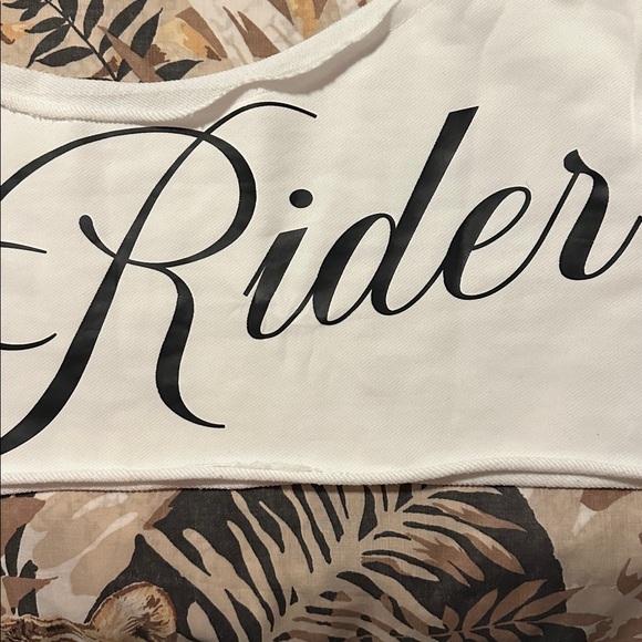 White 'Rider' Women's Top - Picture 3 of 3